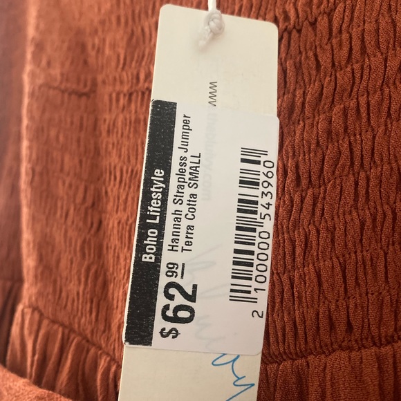 Brand new boho inspired jumpsuit size small - Picture 4 of 4